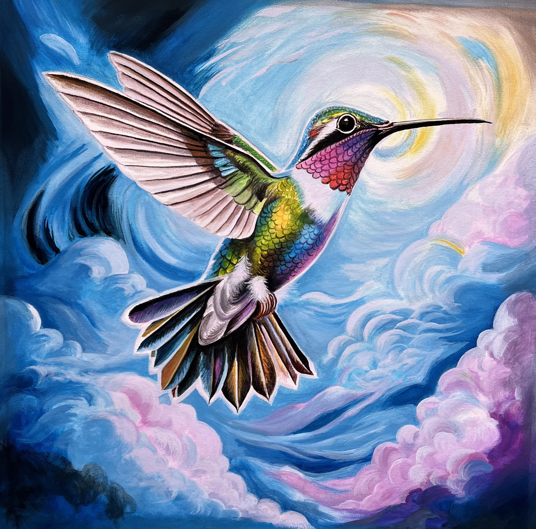 Hummingbird's Cosmic Journey