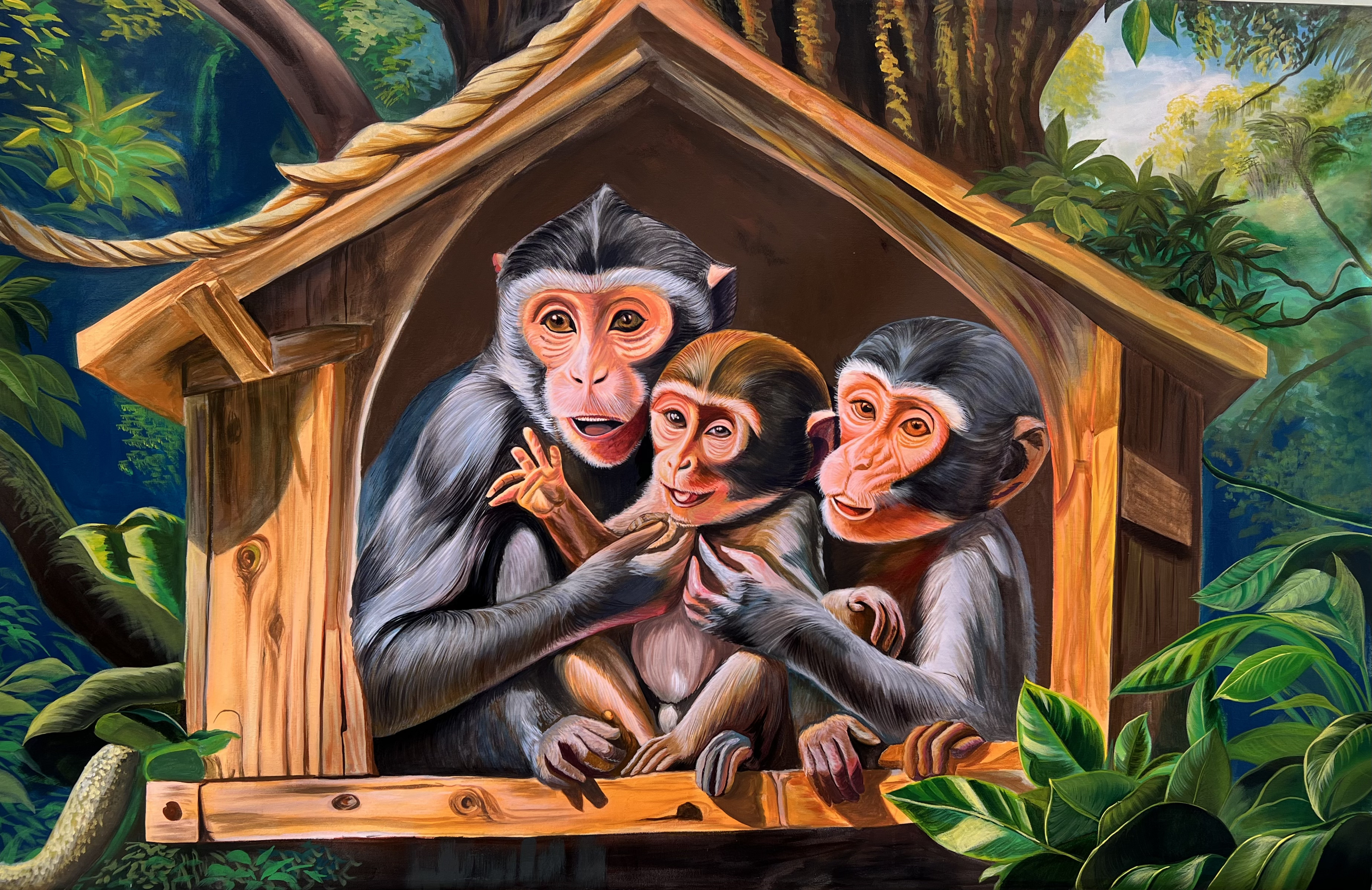 Family in the Canopy