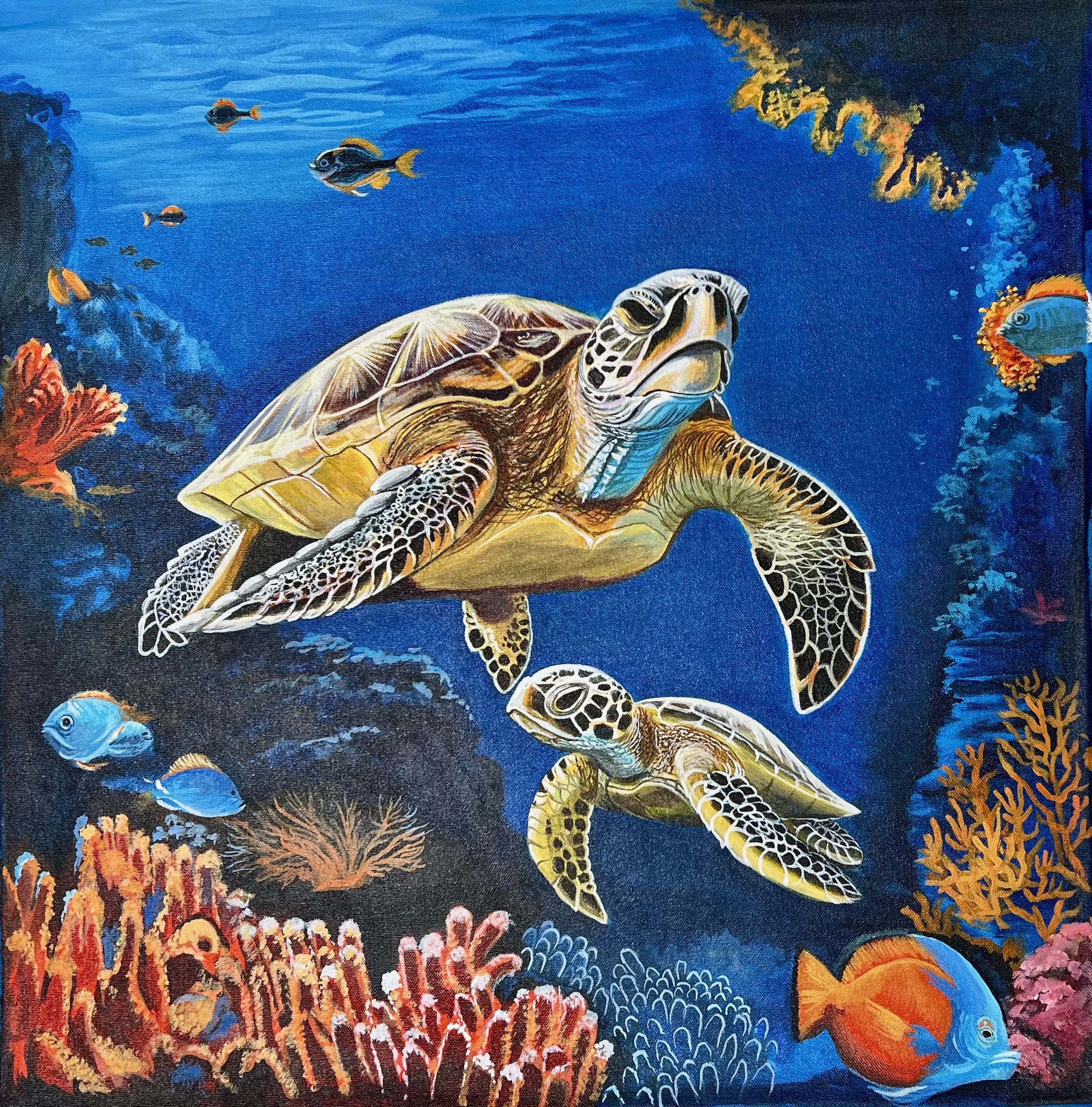 Beneath the Blue